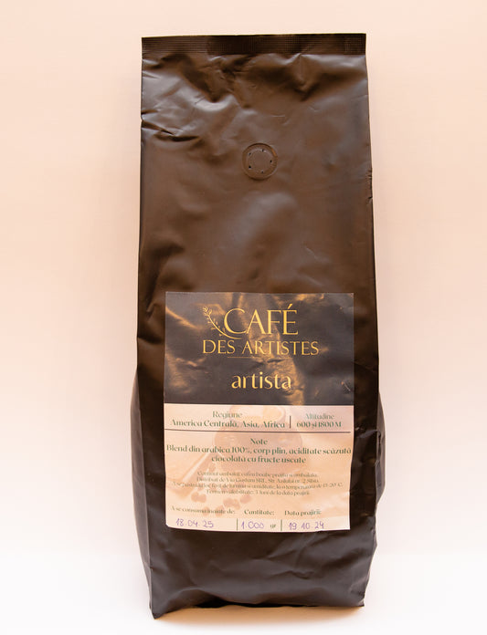 Cafea Boabe Blend Artista - Café Des Artistes (1kg) - America Centrală, Asia, Africa